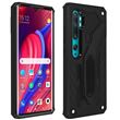 Capa Protetora Avizar para Xiaomi Mi Note 10 /10 Pro | Bi-Matéria | Antichoque | Suporte - Preto