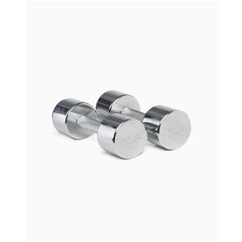 Conjunto Halteres Cromados BOOMFIT - 1