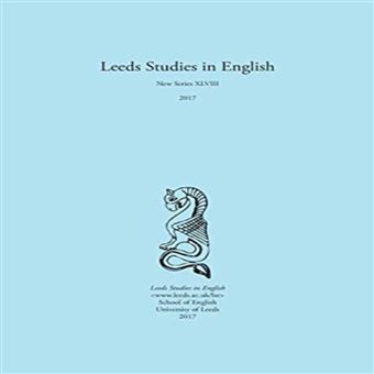 Leeds Studies In English 2017 - 1