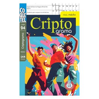 Livro Coquetel Criptograma - 1