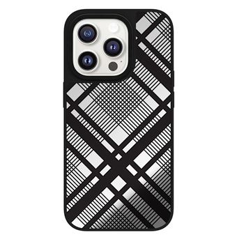 Capa de Silicone Nizzoe SM-15 MagSafe para iPhone 15 PRO - Espelho Prata - 1