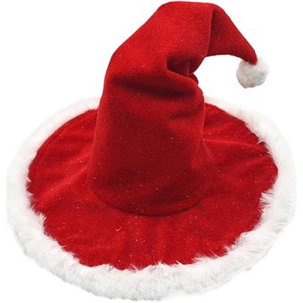 Chapéu de Natal Orysin | Veludo Vermelho - 1