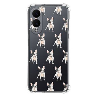Capa Tumundosmartphone de Silicone À Prova de Choque para Samsung Galaxy S25 Edge 5G com Estampa de Cachorro E 12 desenhos - 1
