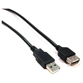 Cabo USB 2.0 BeMatik AM/AH 10m