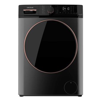 Máquina de Lavar Roupa Cecotec 01925 | 8 Kg | 1400 RPM | A | Preto - 1
