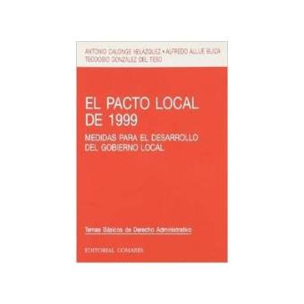 El pacto local de 1999 - 1