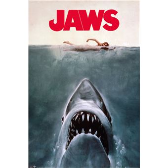 Maxi Poster GB Posters Jaws - Tubarão Key Art 61x91.5 cm - 1