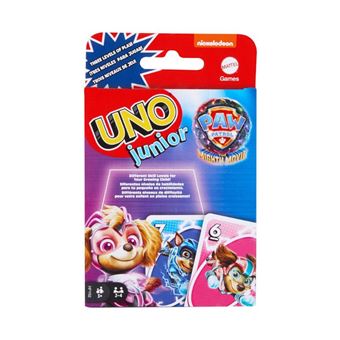 Baralho de Cartas UNO Junior Mattel  PAW Patrol: The Mighty Movie - 1