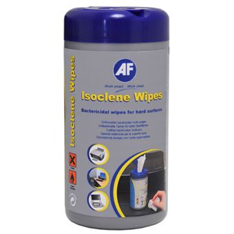 Kit de Limpeza de Equipamento AF Isoclene Wipes | Cinzento - 1