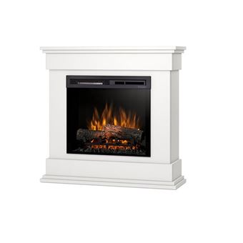 Lareira Elétrica Autónoma com Aquecimento de Piso LED OutInFire LENOX | 23" | Branco mate | 93 x 90 x 29 - 1