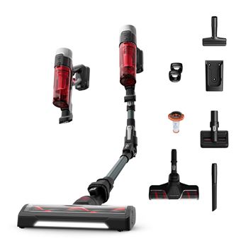 Aspirador Vertical sem Saco Rowenta X-Force Flex 9.60 RH2098WO | 83 dB | Vermelho - 1