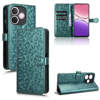Capa FOXDOCK para OPPO A5 Pro 4G/5G | Fecho Magnético | TPU Macio | Compartimentos para Cartões | Verde - 1