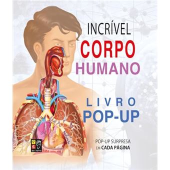 Livro Pop-Up Incrivel Corpo Humano - 1