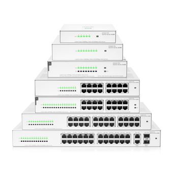 Switch de Rede HPE Aruba Networking Networking Instant On Switch 8p Gigabit 1430 | Branco - 1
