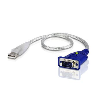 Adaptador de Cabo de Vídeo ATEN Emulador VGA EDID | Azul, Prateado - 1
