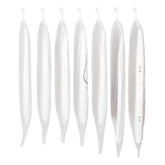 Sacos de Guardar Roupa Economia de Espaço a Vácuo Mormark VACUHANG | 4 Unidades | Transparente - 1