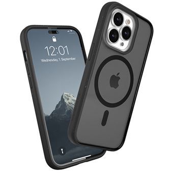 Capa Orysin com MagSafe para Apple iPhone 14 Pro Max - Preto Transparente - 1