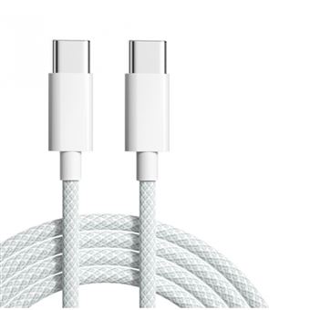Cabo USB-C para USB-C Klack com Carregamento Rápido 20W | Compatível com iPhone Tipo-C - 1