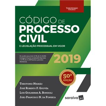 Código de Processo Civil e Legislação Processual em Vigor - 1