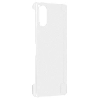 Capa Avizar para Sony Xperia 5 V Rígida Acabamento em borracha Anti Mancha Transparente - 1