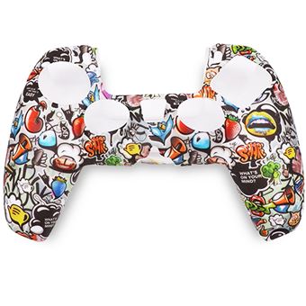 Capa Silicone Antideslizante HSMY para Comando PS5 - Multicolorido 9 - 1