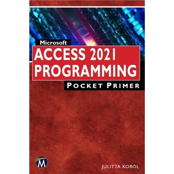 Microsoft Access 2021 Programming Pocket Primer - 1