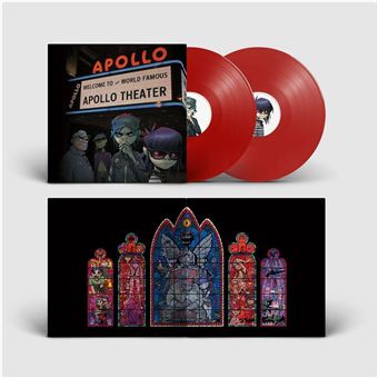GORILLAZ - Demon Days (Live From The Apollo Theater) [2LP VINIL VERMELHO] Edição Limitada [RSD 2025] - 1