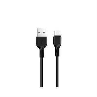 Cabo USB Tipo C Hoco X20 1m - Preto - 1