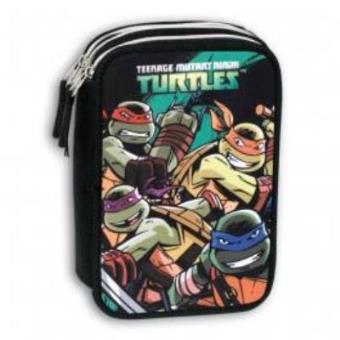 Estojo Tartarugas Ninja Fight Três Compartimentos - 1