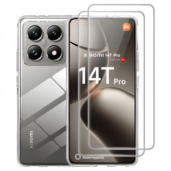 Película de Vidro Temperado V-REEL 9H HD Proteção Anti-Risco para Xiaomi 14T Pro / Poco F7 Pro / Poco F7 Ultra | 2 Peças - 1