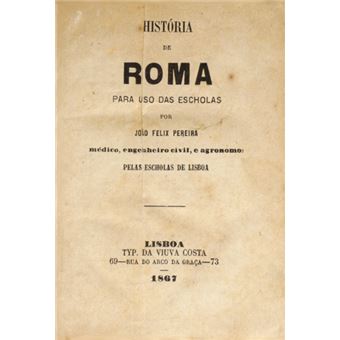 História de roma para uso das escholas. - 1