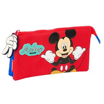 Estojo Escolar Disney Mickey Mouse Good Day 2025 | Triplo - 1