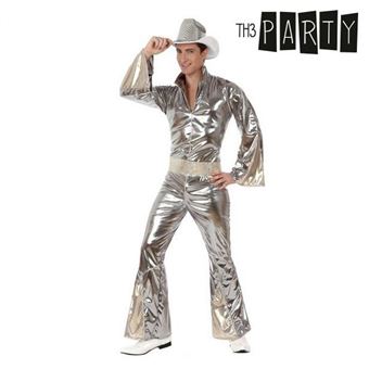 Disfarce para Adultos Th3 Party Disco Prata M/L