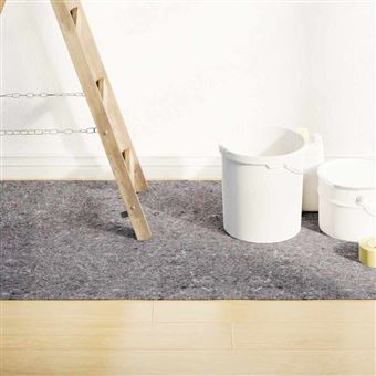 Tapete para pintor em velo antiderrapante vidaXL | 2 Peças | 1020m 220g/m² - 1