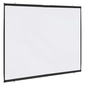 Tela de projeção de parede suspensa vidaXL | 84" 4:3 - 1