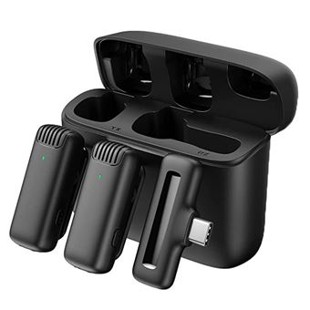 Mini microfone sem Fios CO-Phénix | Tipo C | 2 Microfones - 1