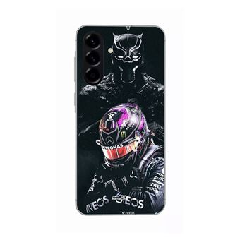 Capa Maniacase para Samsung Galaxy A26 | Lewis Hamilton Pantera Negra - 1