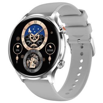 Smartwatch CHRONUS | Bluetooth | 1,39" | Monitoramento de saúde | 114 Modos Desportivos | Compatível com Android iOS | Prata - 1