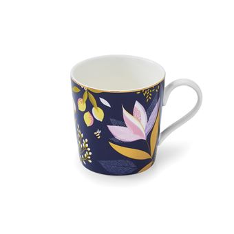 Caneca Portmeirion Navy Orchard | 34cl - 1