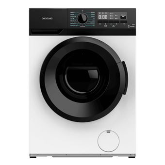 Máquina de Lavar Roupa Cecotec 02794 | 9 Kg | 1350 RPM | A | Branco - 1