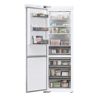 Arca Congeladora Vertical Encastrável Haier HUT7518EWF | 177,2x55,5x54 cm | 256 L | E | Branco - 1