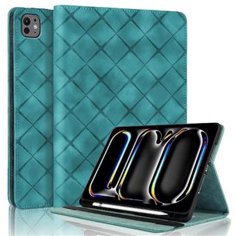 Capa de luxo com aba ZURSANA para iPad Air 13 2024 | Suporte para caneta stylus | Verde - 1