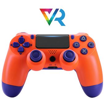 Comando para PS4 V-REEL Doubleshock 4.0 V2 | Wireless Bluetooth | Laranja - 1