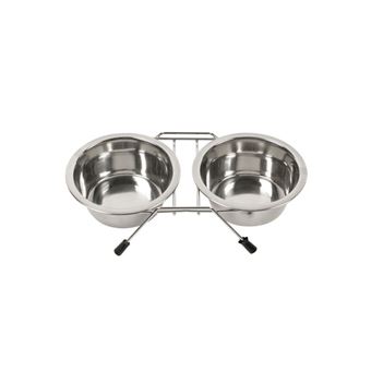 Comedouro Duplo Duvo+ | 2x16cm | Inox - 1