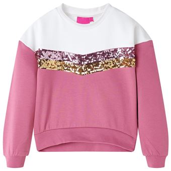 Sweatshirt para criança | vidaXL | framboesa 92 | 1,5 a 2 anos - 1