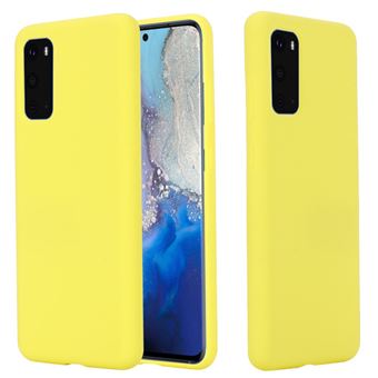Capa Magunivers para Samsung Galaxy S20 Plus/S11 | Silicone líquido - Amarelo - 1