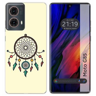 Capa TUMUNDOSMARTPHONE de silicone para Motorola Moto G85 5G Dreamcatcher Desenhos de design - 1