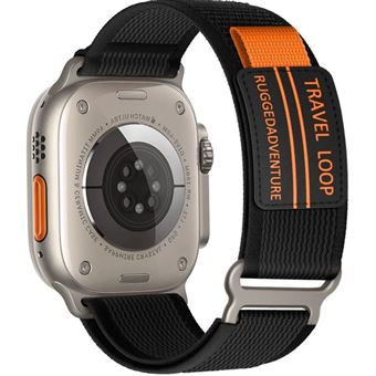 Bracelete tecido Trail adventurer Antiimpacto para Apple Watch Series 5 40mm | Preto - 1