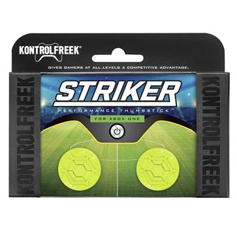 Acessório para aumentar aderência dos botões analógicos KontrolFreek Striker | Amarelo - 1