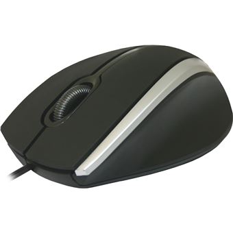 Rato com Fios Defender MM-340 Cinzento